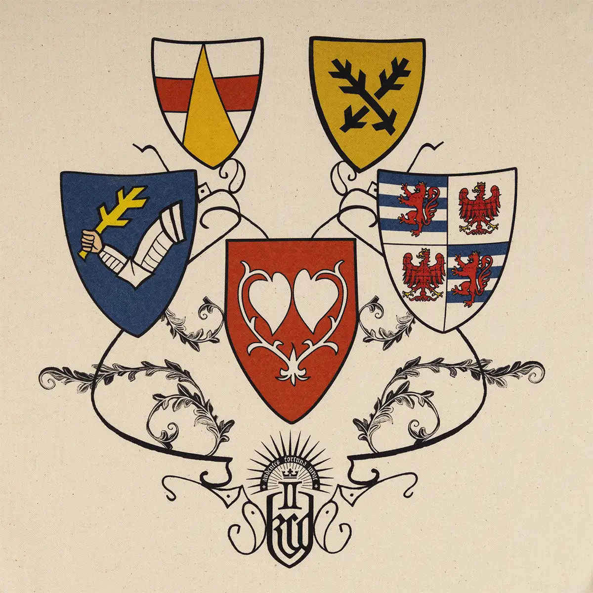 Kingdom Come: Deliverance II Turnbeutel "Coat of Arms" 