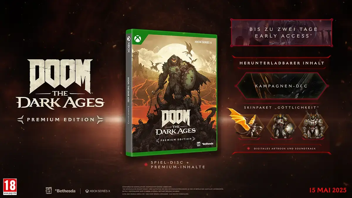 Doom The Dark Ages Premium Edition (XSRX) (INT) Doom The Dark Ages Premium Edition (XSRX) (INT)